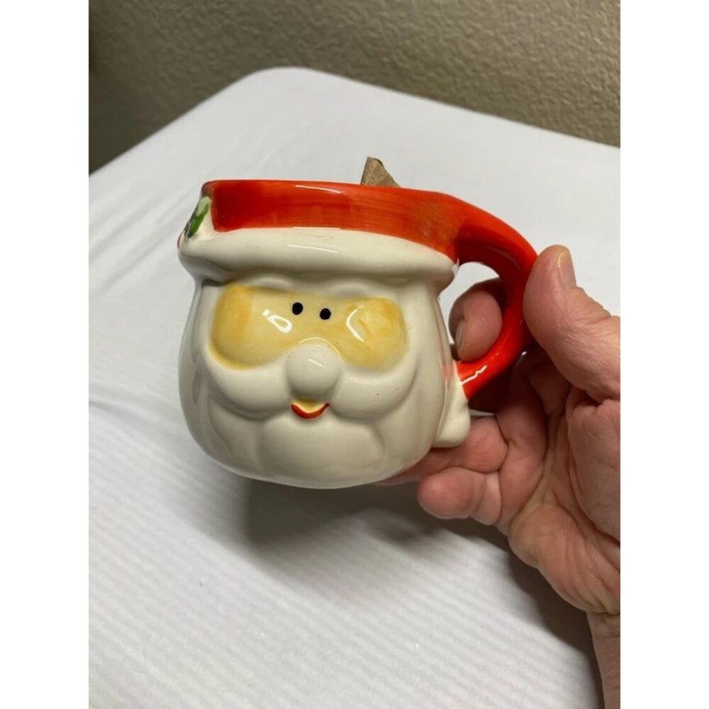 Santa clause coffee cup mug
